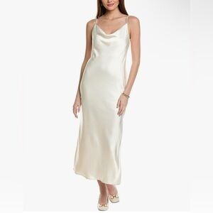 Kenneth Cole Cream Satin Chemise